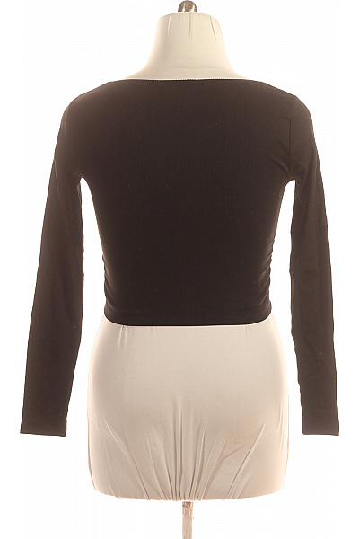 Dámské Top Černý Bershka Second hand Vel. L