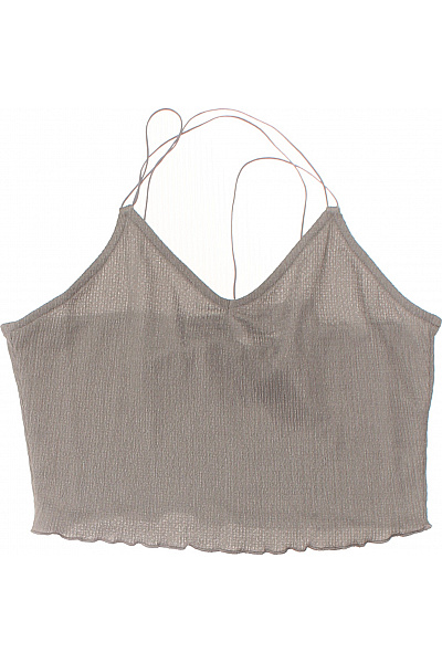 Dámské Tričko Khaký Second Hand Vel. 36