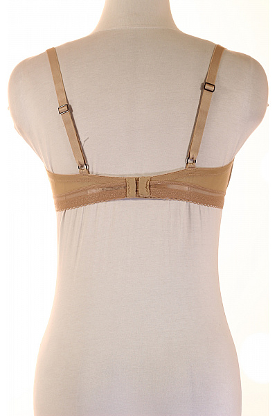 Calvin Klein hladká push up podprsenka béžová vycpaná t-shirt Velikost 70DD | Calvin Klein | obrázek 3