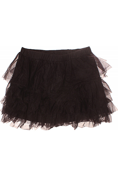 Plisováná  Sukně Černá VILA Second hand Vel. L