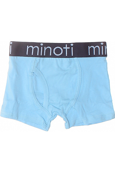 MINOTI Chlapecké Spodní Bavlněné Modré Second hand