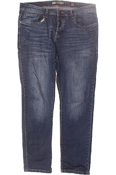 Pánské Džíny Modré Crosshatch Second Hand Vel. 36R