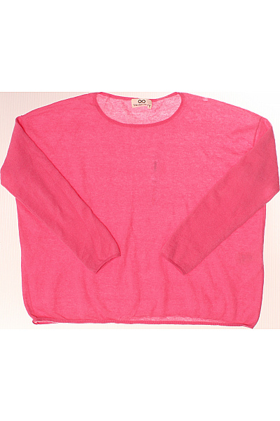 Dámský Svetr Kašmírový Růžový Sminfinity Vel. S