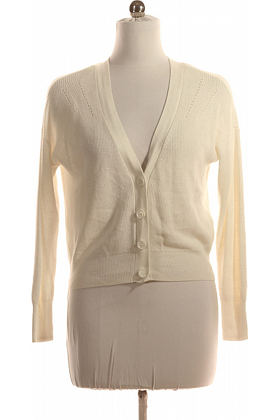 VERO MODA Dámský Svetr Bílý Vel. M