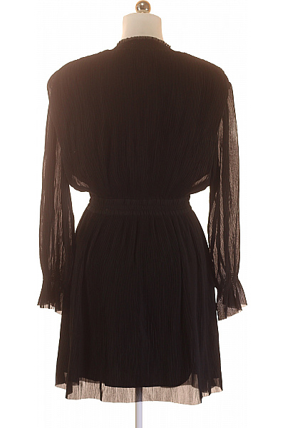 Tričkové  Šaty Černé Vel. 38