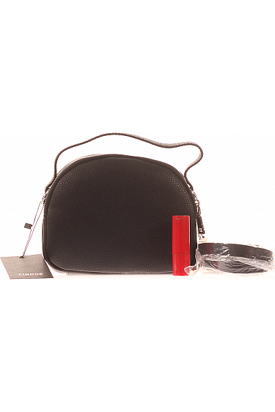  Kabelka Kožená Černá CINQUE Outlet