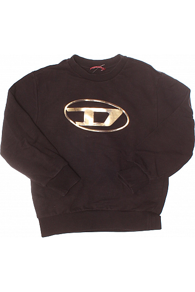 DIESEL Chlapecká Mikina Černá