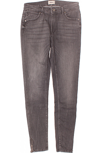 ONLY Dámské úzké Šedé Second Hand Vel. 31/34