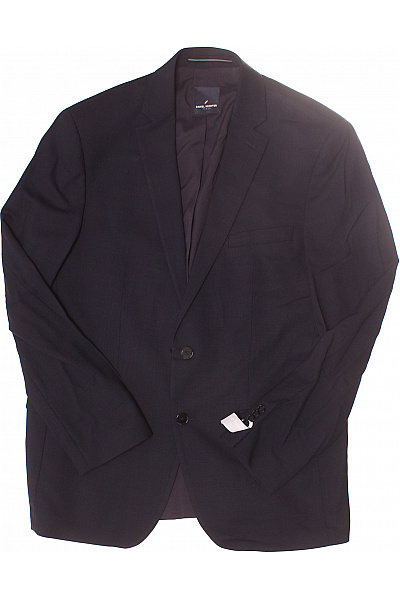 Společenský Oblek Polyesterový Modrý DANIEL HECHTER