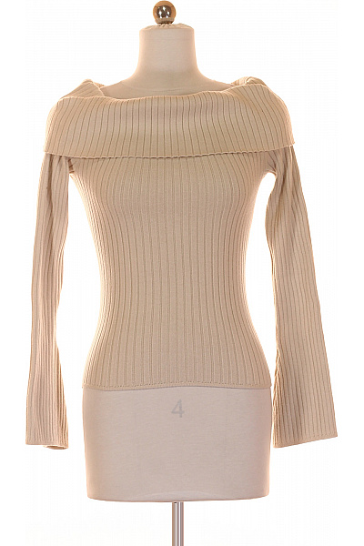 Dámský Pulovr Béžový Vel. 34