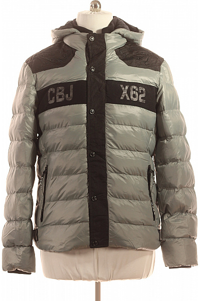 Pánská Bunda Šedá Cipo&Baxx Vel. XXL