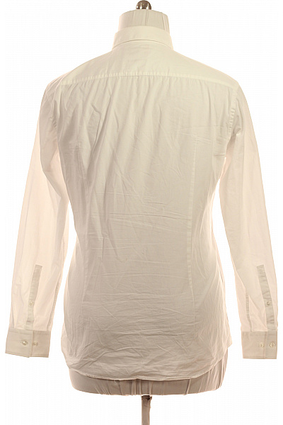 Hugo Boss Pánská bílá košile dlouhý rukáv elegantní vypasovaná business Velikost 42 | Hugo Boss | obrázek 3