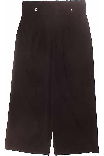 Dámské Kalhoty Rovné Černé Judith Williams Vel. M