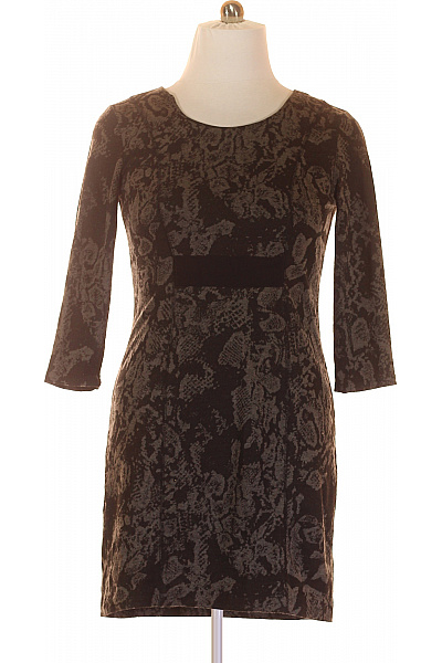 Společenské  Šaty Šedé Vel. XL