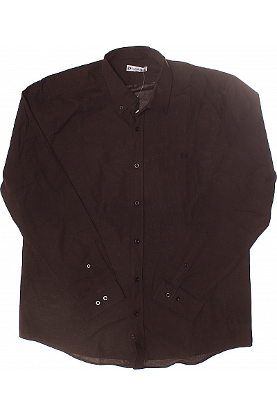 Dandalo Pánská Košile Jednobarevná Černá Second hand Vel. XXL