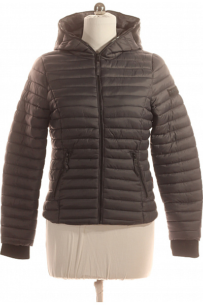 Prošívaná Dámská Bunda Šedá NAVAHOO Vel. M