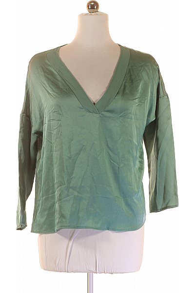 MANGO Halenka Zelená Vel. M