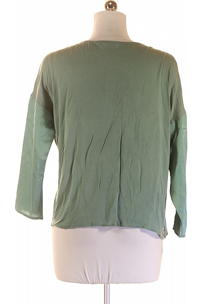 MANGO Halenka Zelená Vel. M