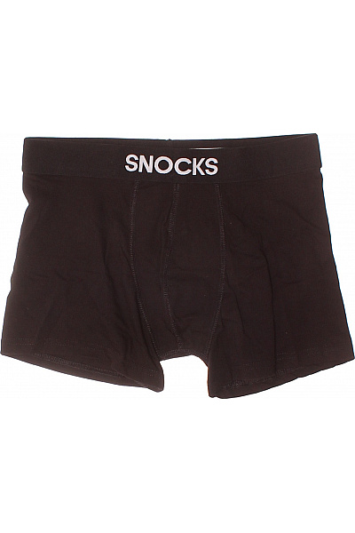 Snocks Pánské Spodní Prádlo Černé Vel. L