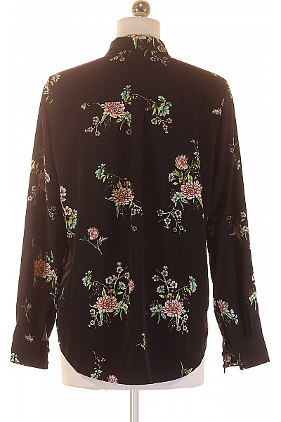 Vzorovaná Dámská Košile Černá Second hand Vel. 36 | HM  | obrázek 3