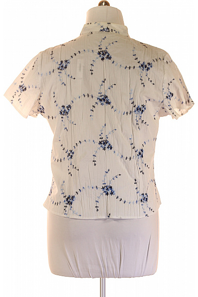 Vzorovaná Dámská Košile Bílá M&Co