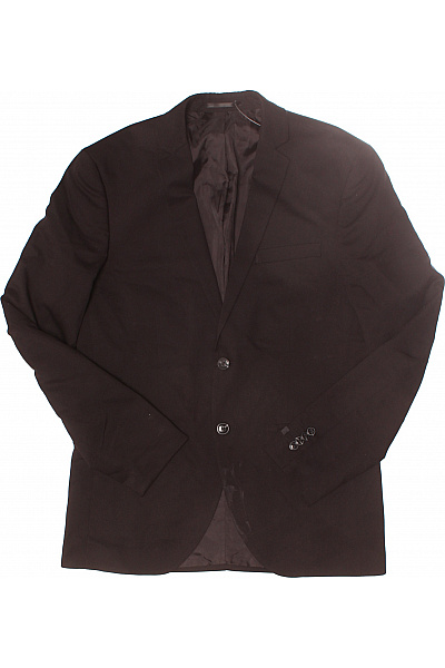 JACK & JONES Pánský Společenský Oblek Černý Vel. 50