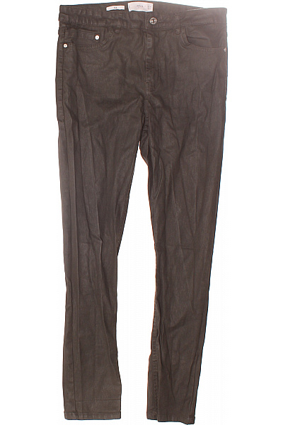 Dámské Kalhoty Zelené MANGO Vel. 40