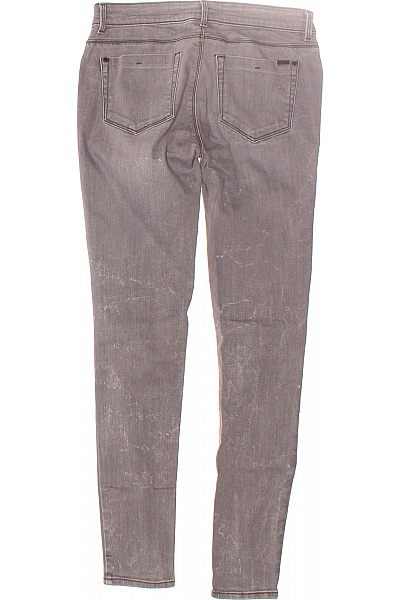 MANGO Dámské Džíny Šedé Vel. 38