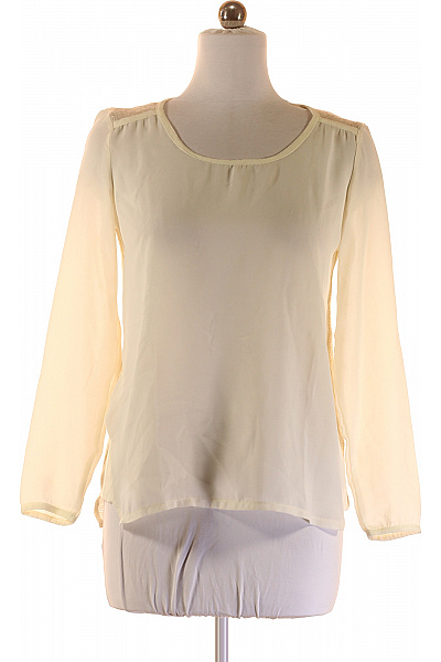 MANGO  Halenka Pletená Bílá Vel. M