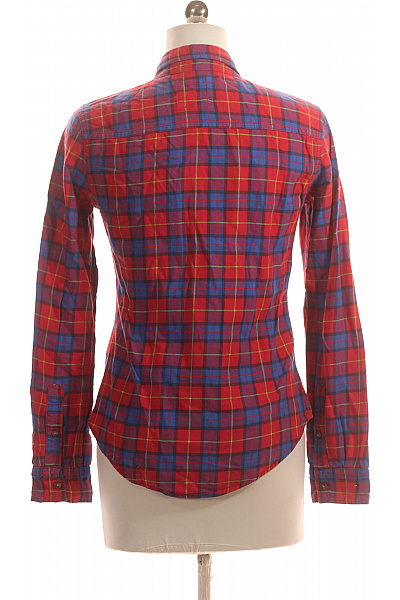 Hollister Kostkovaná Dámská Košile Barevná Second hand Vel. XS