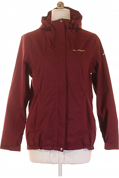 VAUDE Dámská přechodová outdoorová bunda s kapucí turistická vínová Vel. 38 | VAUDE | obrázek 2