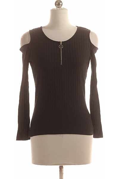 ONLY Jednoduché Dámské Tričko Černé Vel. S