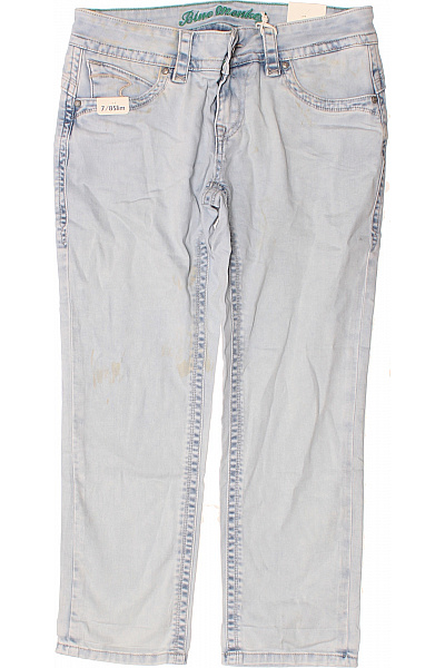 Boyfriend Dámské Džíny Modré Blue Monkey Second Hand Vel. 27