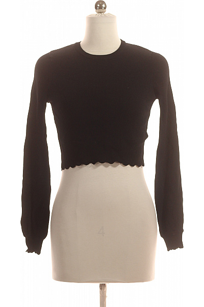 ZARA Dámské Tričko Černý Vel. S