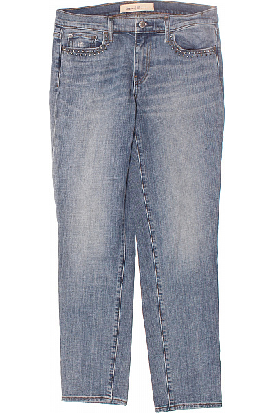 Boyfriend Dámské Džíny Modré Gap Second hand Vel. 44/46