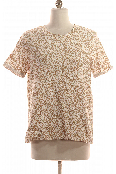 PIECES Dámské Tričko s Potiskem Barevné Second hand Vel. S