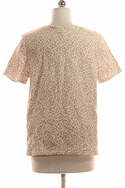 PIECES Dámské Tričko s Potiskem Barevné Second hand Vel. S