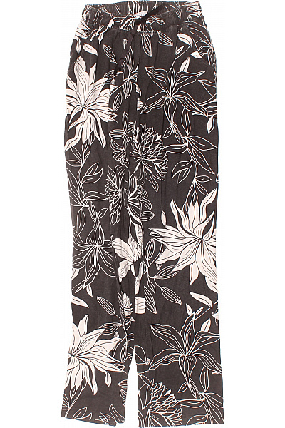 Dámské Kalhoty Černobílé Lascana Second hand Vel. 32/34 | Lascana | obrázek 2