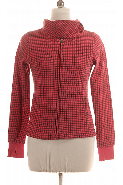 Dámská Mikina Rozepínací Růžová Vel. L