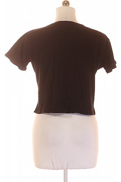 ZARA Dámské Tričko Černé Second hand Vel. M