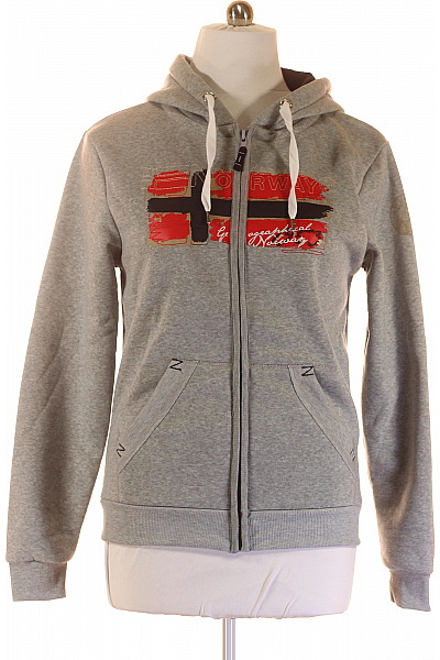 GEORGE. Pánská Mikina Šedá Vel. L