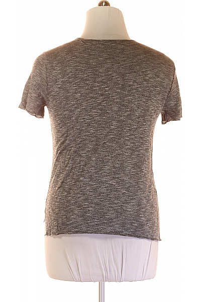 Dámské Tričko Šedé MANGO Vel. L