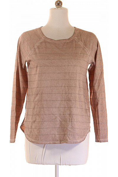 Next Dámské Tričko s Potiskem Béžové Vel. 40