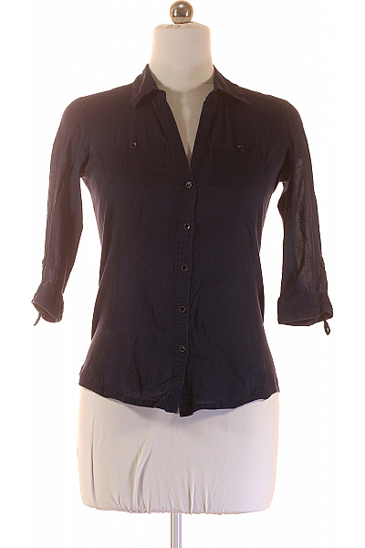 Dámská Košile Modrá MANGO Vel. M