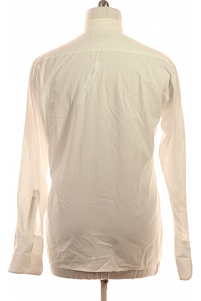 Seidensticker Pánská bílá košile dlouhý rukáv elegantní vypasovaná s vysokým límcem Vel. 40 | Seidensticker | obrázek 3