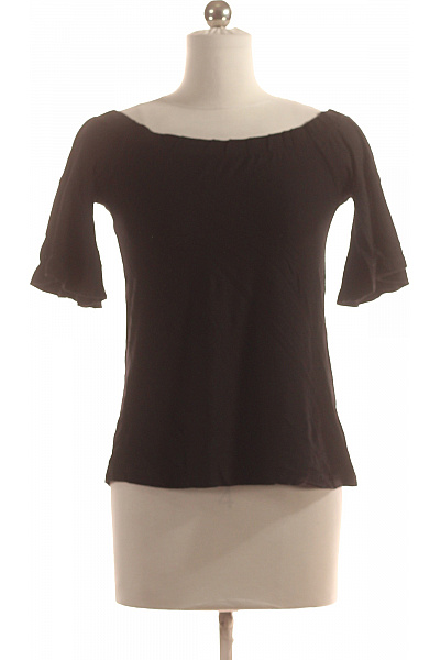 Dámské Tričko Černé PIECES Vel. XS