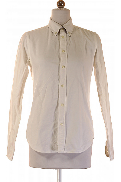 Ralph Lauren Pánské Bavlněné Košile S Dlouhým Rukávem Elegantní Business Slim Fit Vel. 6