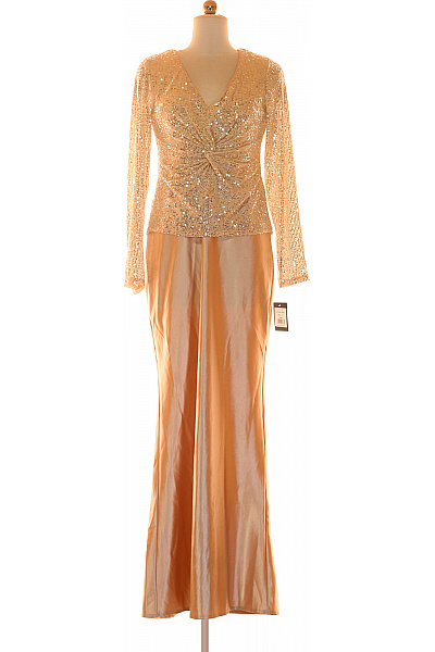 Šaty Béžové Vel. S | MARINA | obrázek 2