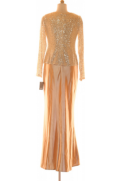 Šaty Béžové Vel. S | MARINA | obrázek 3