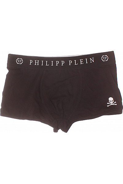 Pánské Spodní Prádlo Bavlněné Černé PHILLIP PLEIN